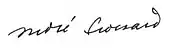 signature d'André Frossard