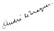 Signature de André Le Troquer