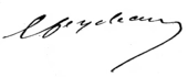 signature d'Ernest Feydeau