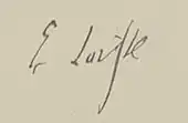 signature d'Ernest Lavisse