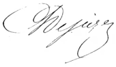 signature d'Eugène Déjazet