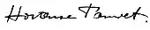 signature de Hortense Tanvet