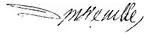 Signature de Louis Le Roux