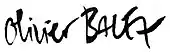 signature d'Olivier Balez