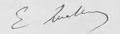 signature d'Édouard Lockroy