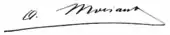 signature de Armand Moisant