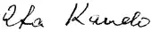 signature d'Ata Kandó