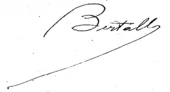 signature de Bertall