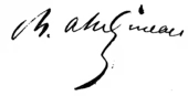 signature de Charles Asselineau
