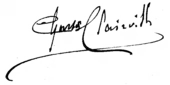 signature de Charles Clairville
