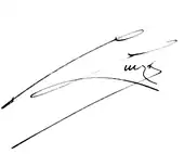 signature de Charles Luizet