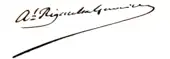 signature de Charles Rigault de Genouilly