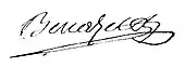 signature de Clément-François Bénazet