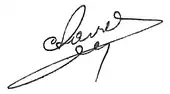 signature de Clément Laval