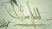 signature de Didier Petit de Meurville