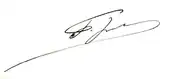 signature de Félix Juven