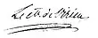 Signature de François-Henri de Virieu