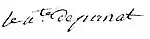 Signature de