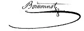 signature de François Boissonnot