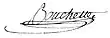 Signature de François-Joseph Bouchette