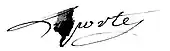 signature de François Laporte