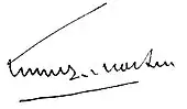 signature de François Martin (homme politique)