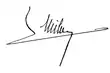 Signature de François Milan