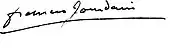 signature de Francis Jourdain