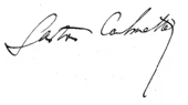 signature de Gaston Calmette