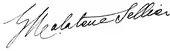 signature de Germaine Malaterre-Sellier