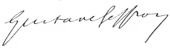 signature de Gustave Geffroy