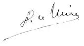 signature de Henry Le Mire