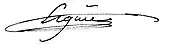 signature de Jacques-Jean Esquié