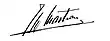 Signature de Jacques Masteau