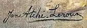 signature de Jane Atché