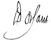 signature de Jean-Antoine Dosfant