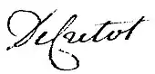 signature de Jean-Baptiste Decrétot