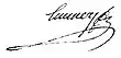 Signature de Jean-Louis Emmery de Grozyeulx