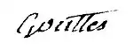 Signature de Jean-Louis Gouttes