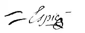 signature de Jean-André Espic