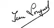 Signature de Jean Longuet