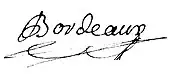 signature de Jean-Nicolas Bordeaux