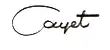 signature de Joseph Cayet