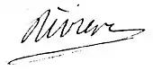 signature de Joseph-François Rivière