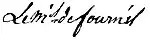 Signature de Jules-Marie-Henri de Faret de Fournès