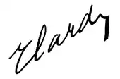 Signature de Jules Carde