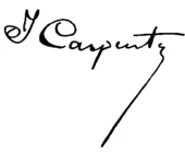 signature de Jules Carpentier
