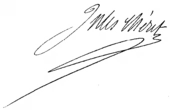 signature de Jules Chéret