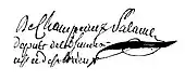 signature de Julien-François Palasne de Champeaux