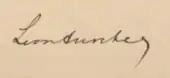 signature de Léon Auscher